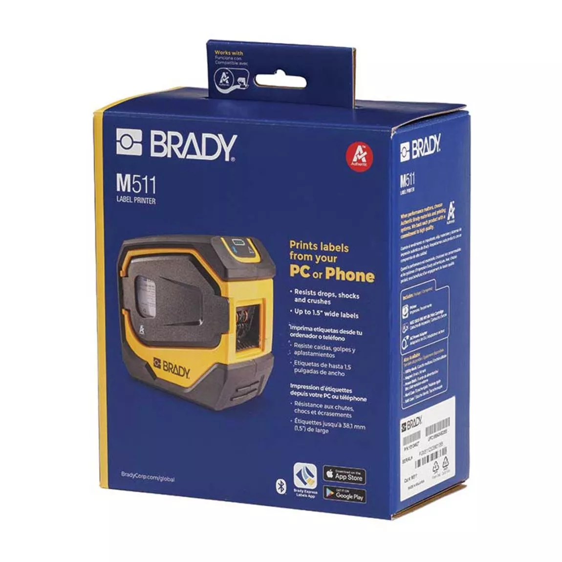 brady_M511nyomtató_kábeljelölő_címkenyomtató